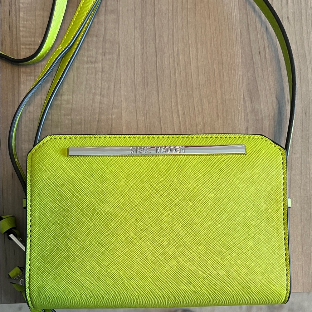 Steve Madden Neon Green Crossbody Bag